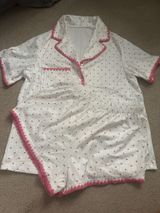 Matching Heart pj set White Photo 0