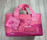 NWT Trader Joe's Pink Insulated Bag Lunch Box Photo 0