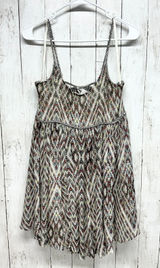 Free People‎ Dress Women XS Periscopes in the Sky Mini Babydoll Boho Coquette Photo 0