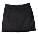Madewell Womens Black Denim A-Line Mini Skirt Size 28‎ NF949 High Rise Cotton Photo 0