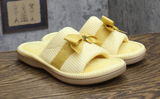 NEW Isotoner Womens Charm Pineapple Fruit Slide Slippers F9881 Yellow L (8.5-9) Photo 0
