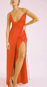 Free People + Fame And Partners The Bond Dress Size 2 MSRP: $229 Red‎ Photo 0