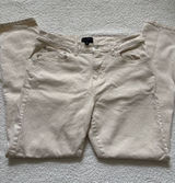 Lucky Brand Off-white athletic slim Denim Jeans Size 34x32 #coastalgrandma #denim Photo 0