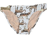Aerie Cat Animal Print Knot Bikini Bottom‎ XS NWT Photo 0