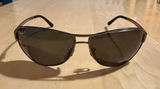 Ray-Ban RB3342 Warrior- sporty wrap-around aviator sunglasses polarized Photo 0