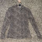 cheetah tight long sleeve top Size M Photo 0