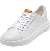 Cole Haan Women's Grand Hurrion Cup Lace-to-Toe Sneakers, White/Irish Coffee 6.5 Photo 0