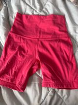 Lululemon 4in Align Shorts Lipgloss Pink Photo 0