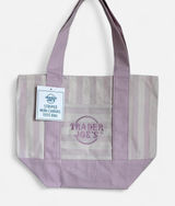 🚨 VIRAL STRIPED MINI TOTE BAG (NWT) Trader Joe's Striped Mini Canvas Tote Bag Photo 0