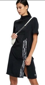 Danielle Cathari X Adidas Originals DC Dress Black Women Size 2 Athlesiure‎ Photo 0