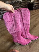 Pierre Dumas Fushia Pink boots Photo 0