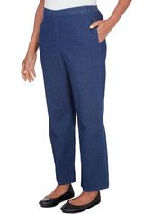 alfred dunnor Women's Denim Pull On Short Length Pant Photo 0
