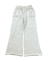 Ocean Drive Gauze Cotton Summer Pant Stretch Waist Coastal Beach Summer Travel Photo 0