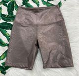High Waist Snakeskin Print Short 624 Photo 0