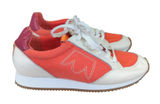 Birdies Roadrunner Women's‎ Sneakers 7 Orange White Leather Accent Casual Shoes Photo 0