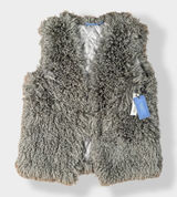 Simply Vera by Vera Wang NWT faux sheep fur vest‎ Size S/M Photo 0