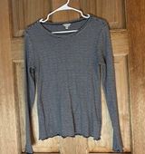 Lucky brand women Striped Long Sleeve Top size s Photo 0