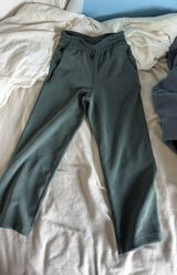 Lululemon soft stream pants straight leg green Photo 0