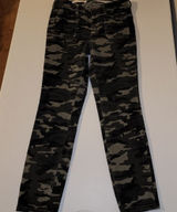 Pilcro And The Letterpress Womens Camo High Rise Skinny Corduroy Pants 29‎ Photo 0