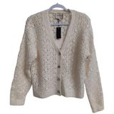 INDUSTRY Republic Company Alpaca Blend Sweater Cardigan V Neck MEDIUM New NWT Photo 0