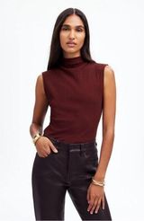 Madewell Ribbed Mockneck Tank Photo 0