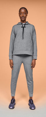 On‎ Running Womens Sweatpants Grey Heather Joggers Size S Swiss Engineering Photo 0