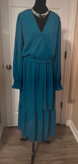 Formal blue evening dress Photo 0