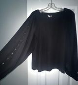 Studded Balloon Sleeve Blouse Photo 0