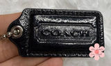 2" COACH Fob Bag Charm Hang tag Hangtag Photo 0