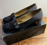 Yves‎ Saint Laurent Vintage Black Buckle Pump Heels size 10 Photo 0