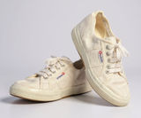 Superga White Canvas Sneakers Casual Tennis Shoes‎ Classic Lace Up US 9 / EU 40 Photo 0