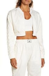 Prizewinner Cropped Bomber Jacket Photo 0