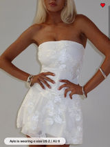 Princess Polly Graduation White Dress Photo 0