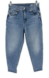 AYR The Couch Slouch Jeans 24S Medium Wash High Rise Relaxed Tapered 90s Denim Photo 0