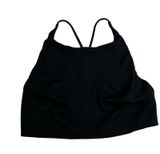 Victoria's Secret L Large Bralette Wireless Lightly Lined Bra Black Strappy Back Photo 0