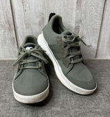 Sorel Womens Sneakers Size 6.5 US Olive Green Out n About WP Casual Shoes Photo 0