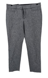 Banana Republic Dress Pants Womens 6 Gray Sloan Skinny‎ Ankle Mid Rise Stretch Photo 0