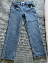 Abercrombie & Fitch Mid-Rise 90's Straight Jeans Photo 0