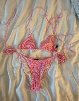 Pink Triangl Bikini Set Photo 0