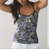 Lululemon Power Y Tank Luon in the Lilac Size 4 Yoga Pilates Unpadded Wicking Photo 0