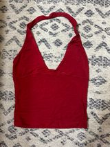 Halter top Red Size XS Photo 0