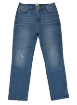 J.Crew High-rise Vintage Straight Leg Jeans Distressed AN018 Women's 31‎ Stretch Photo 0