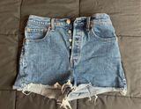 Levi’s Ribcage Shorts Denim Photo 0