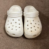 White Crocs Photo 0