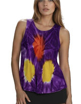 Women's Purple and Multi Vests-tanks-cami Photo 0