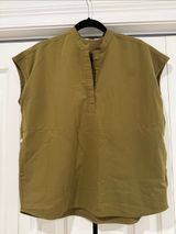 Women’s FIGS Martini Olive Rafaela Scrub Top Photo 0