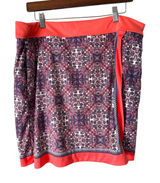 Soho Apparel RG Apparel Skort Coral Print Stretch Athletic Golf Casual XL‎ Photo 0