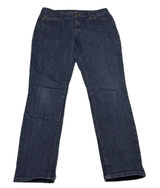 MK Michael Kors Jeans Women's Size 8 Mid Rise‎ Ankle Crop Stretch Dark Wash Blue Photo 0