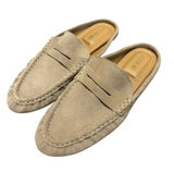 Jason Wu Meeky Suede Leather Backless Slip On Mules Slides Womens Shoes Tan 8 Photo 0