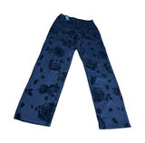 Wild Fable Womens High-Rise Straight Jeans Floral Print Size 8 / 32" Inseam Photo 0
